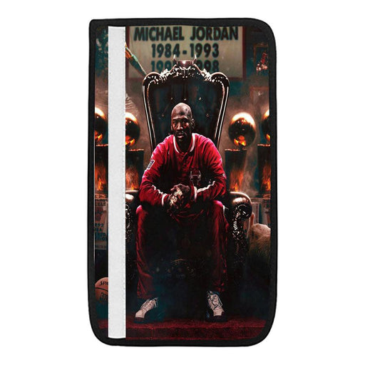 king michael jordan as nba player Car seat belt cover