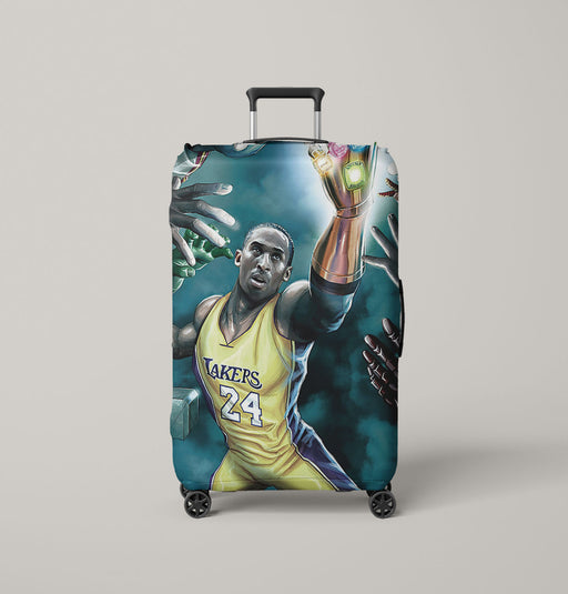 lakers x avengers thanos invinity war Luggage Covers | Suitcase