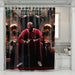 king michael jordan as nba player shower curtains