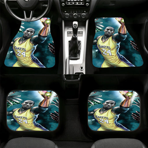 lakers x avengers thanos invinity war Car floor mats Universal fit