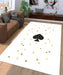 kate spade black and fancy Living room carpet rugs