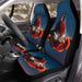 landing spiderman marvel studio Car Seat Covers