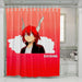 kirishima from my hero academia shower curtains