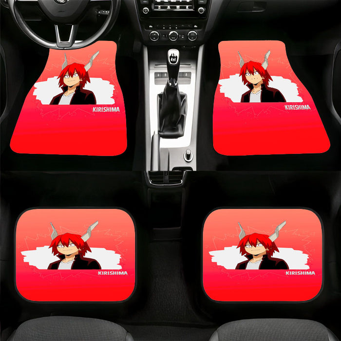 kirishima from my hero academia Car floor mats Universal fit