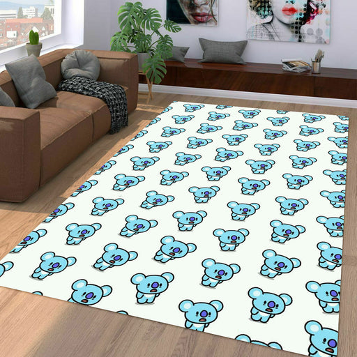 koya rapmon BT21 universtar Living room carpet rugs