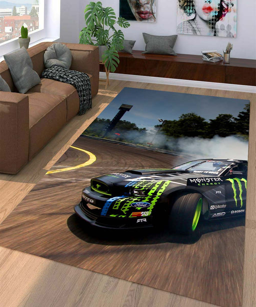 know the system for car racing monster Living room carpet rugs