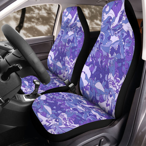 kyurem white monster pokemon Car Seat Covers