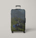 landscape mountain death stranding Luggage Covers | Suitcase