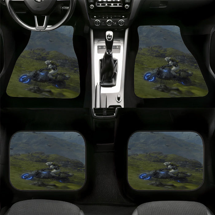 landscape mountain death stranding Car floor mats Universal fit