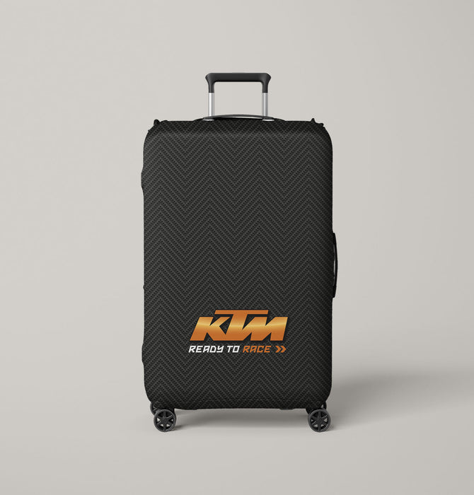 ktm ready to race pattern Luggage Covers | Suitcase