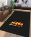 ktm ready to race pattern Living room carpet rugs