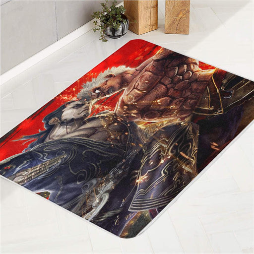 last stand tekken fight bath rugs