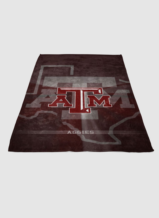 Texas A&M soft fleece blanket