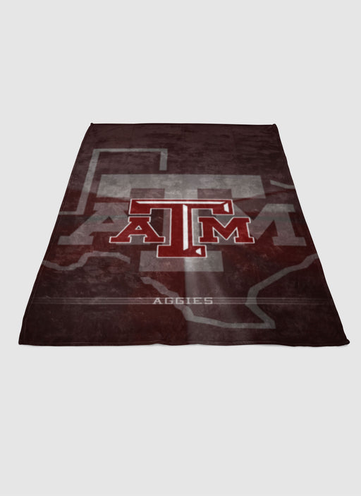 Texas A&M soft fleece blanket