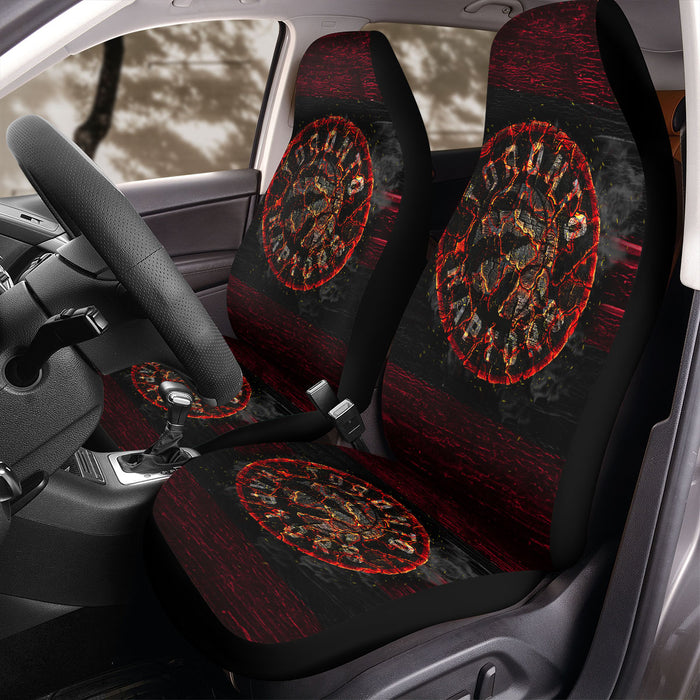 lava toronto raptors broke Car Seat Covers