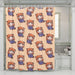 lalisa manoban cartoon blackpink shower curtains