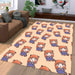 lalisa manoban cartoon blackpink Living room carpet rugs