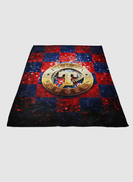 Texas Rangers soft fleece blanket