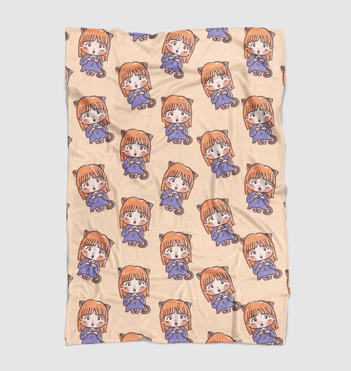 lalisa manoban cartoon blackpink Ultra soft fleece blanket