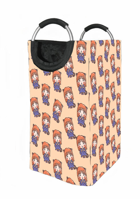 lalisa manoban cartoon blackpink Laundry Hamper | Laundry Basket