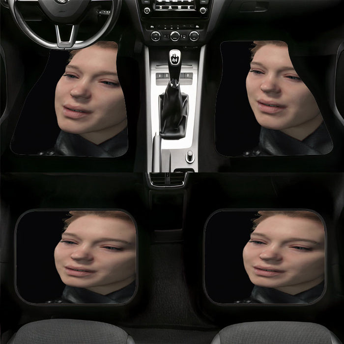 lea seydoux death stranding detail Car floor mats Universal fit