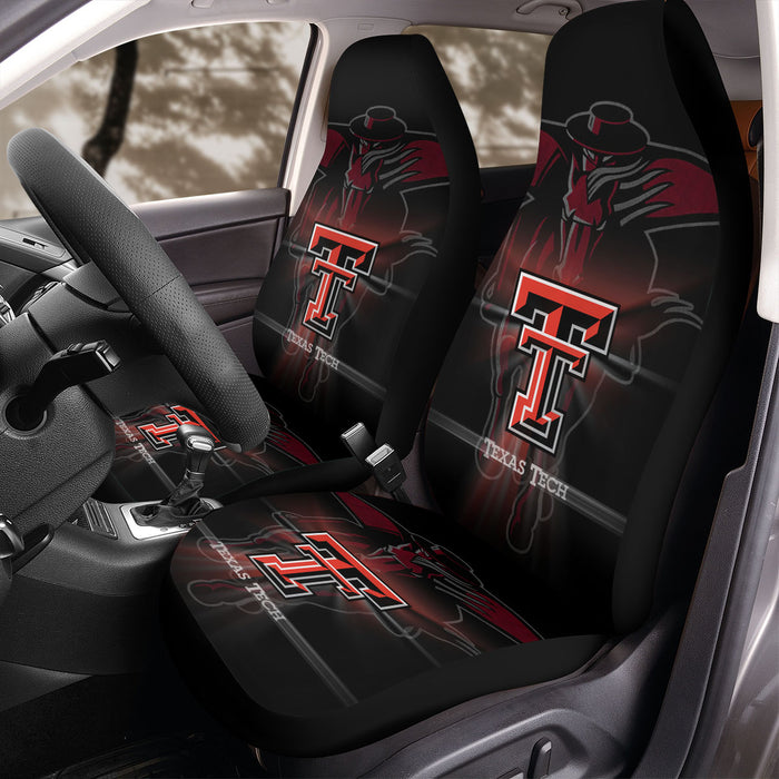 Texas Tech basketball 2 Car Seat Covers