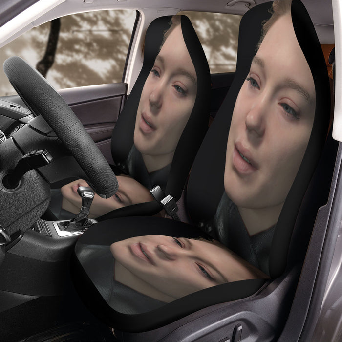 lea seydoux death stranding detail Car Seat Covers