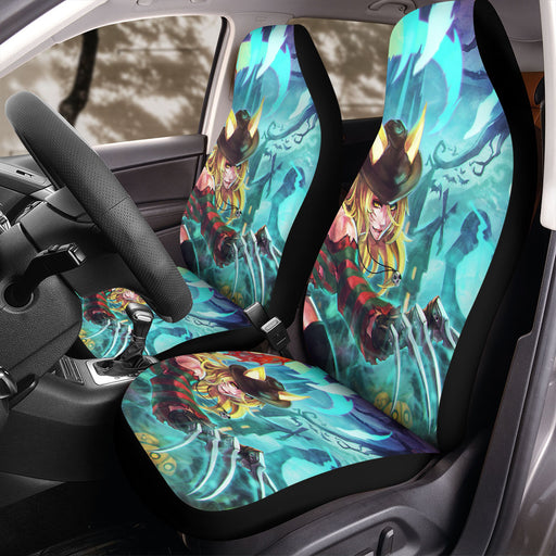 league of legends ahri katarina Car Seat Covers