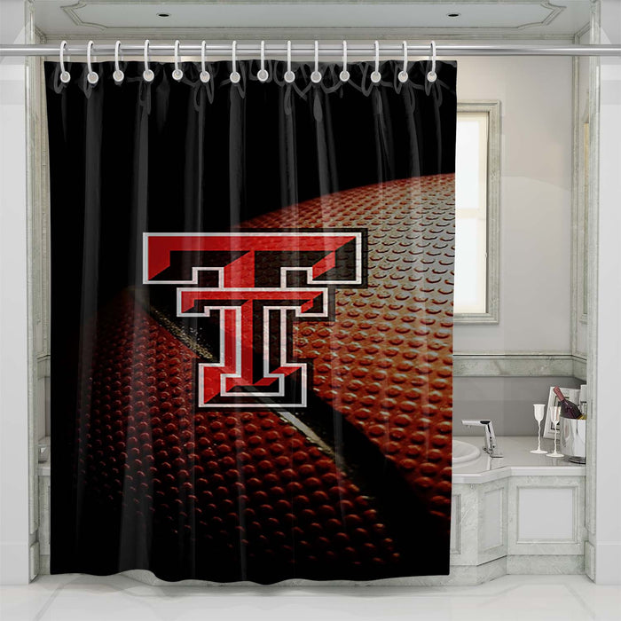 texas tech basketball shower curtains