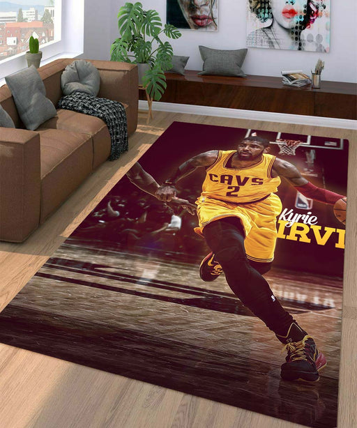 kyrie irving run cavaliers nba Living room carpet rugs