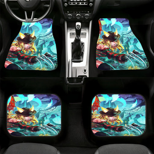 league of legends ahri katarina Car floor mats Universal fit