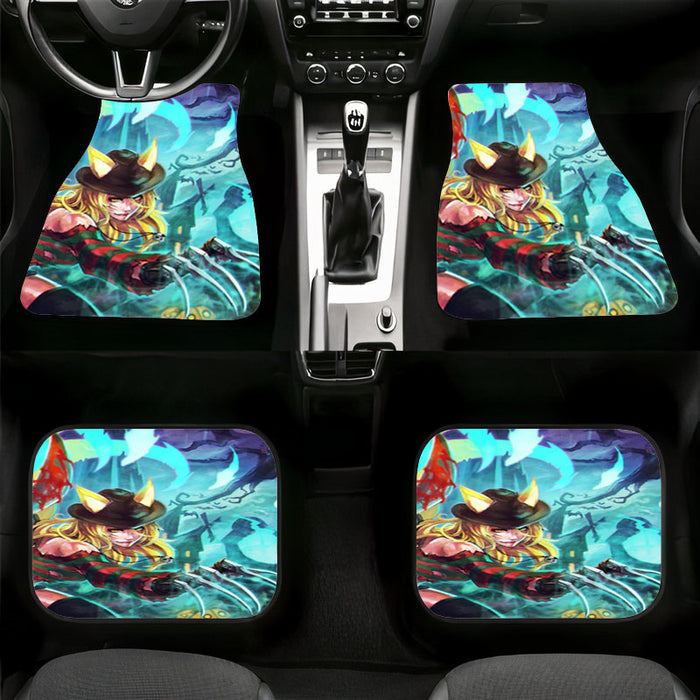 league of legends ahri katarina Car floor mats Universal fit