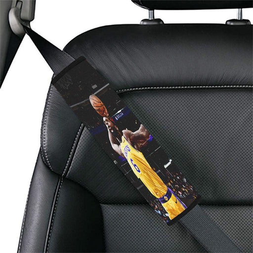 lakers six take a shoot Car seat belt cover - Grovycase