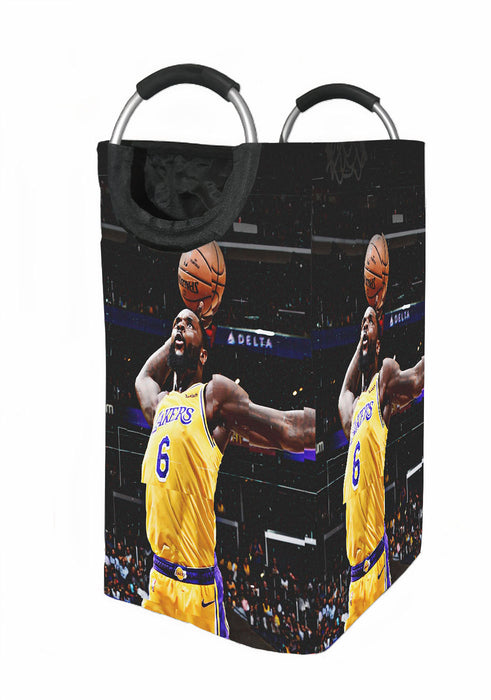 lakers six take a shoot Laundry Hamper | Laundry Basket