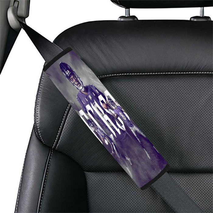 lamar jackson baltimore ravens Car seat belt cover - Grovycase