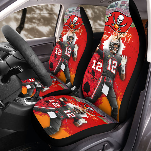 tom brady bucs Car Seat Covers