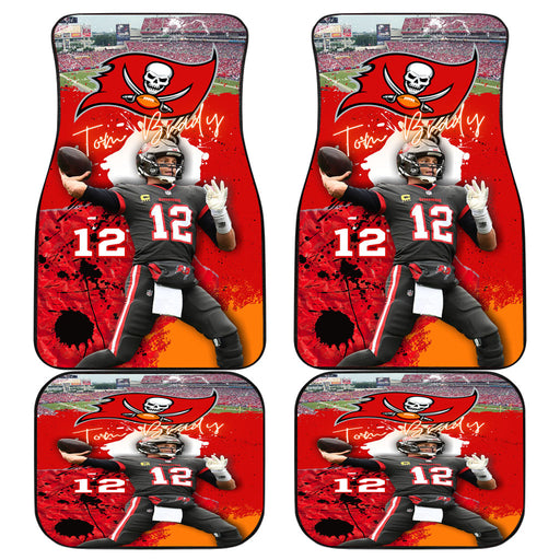 tom brady bucs Car floor mats Universal fit