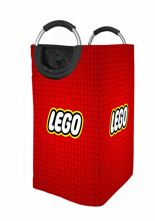 lego logo look like dots Laundry Hamper | Laundry Basket
