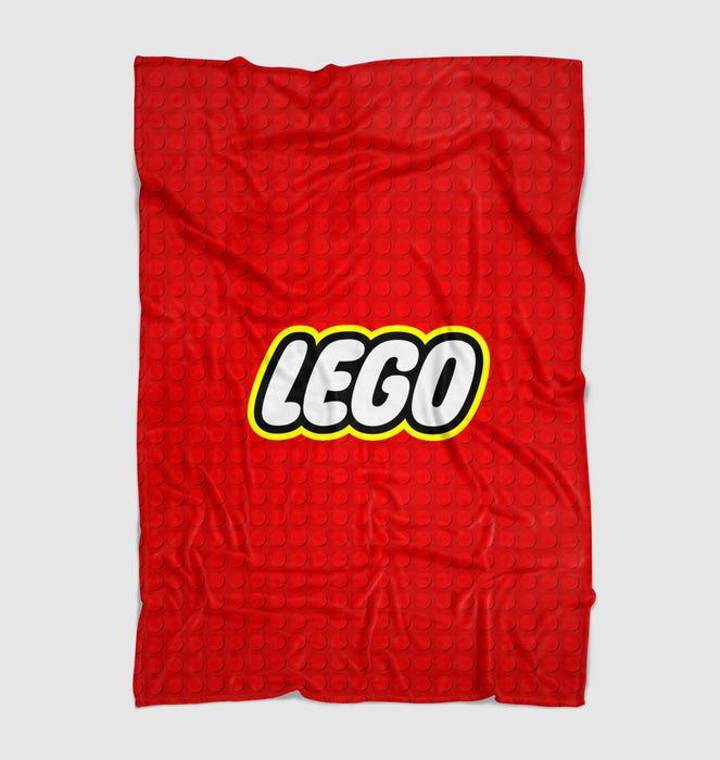 lego logo look like dots Ultra soft fleece blanket