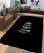 Keep calm because allah is always ith us Living room carpet rugs