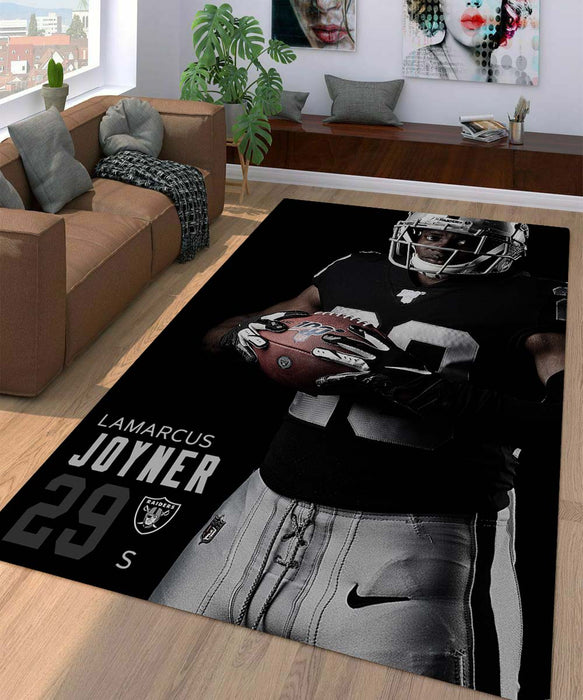 lamarcus joyner raiders player Living room carpet rugs