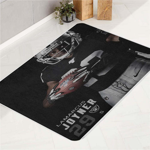 lamarcus joyner raiders player bath rugs