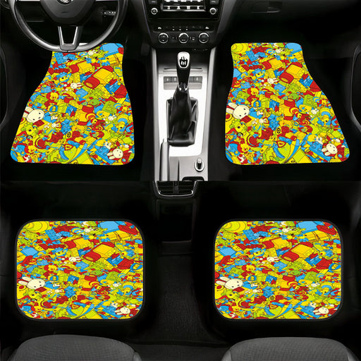 lego toys kids collection Car floor mats Universal fit