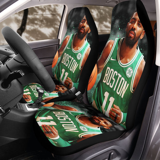 legend player boston kyrie irving Car Seat Covers