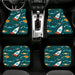 lets go to space with rocket Car floor mats Universal fit