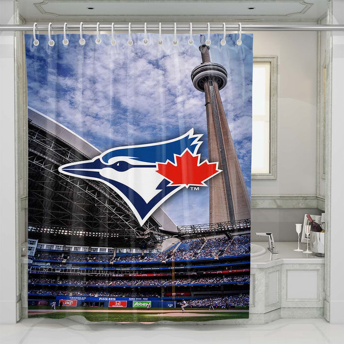 toronto blue jays 4 shower curtains