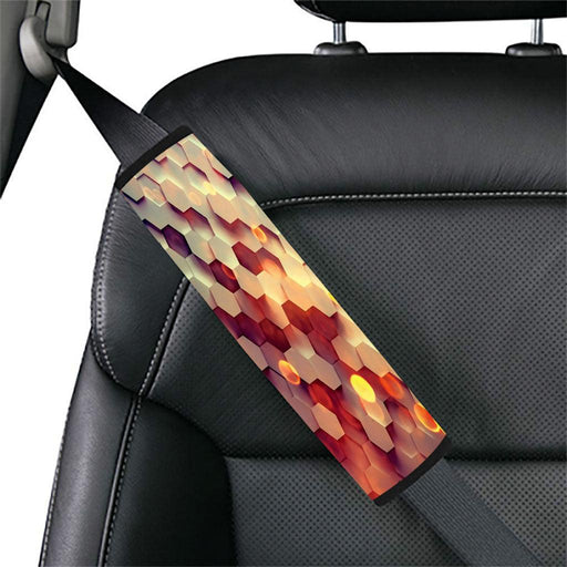 light leak bokeh hexagon Car seat belt cover
