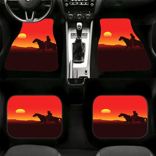 life of cowboy arthur morgan Car floor mats Universal fit