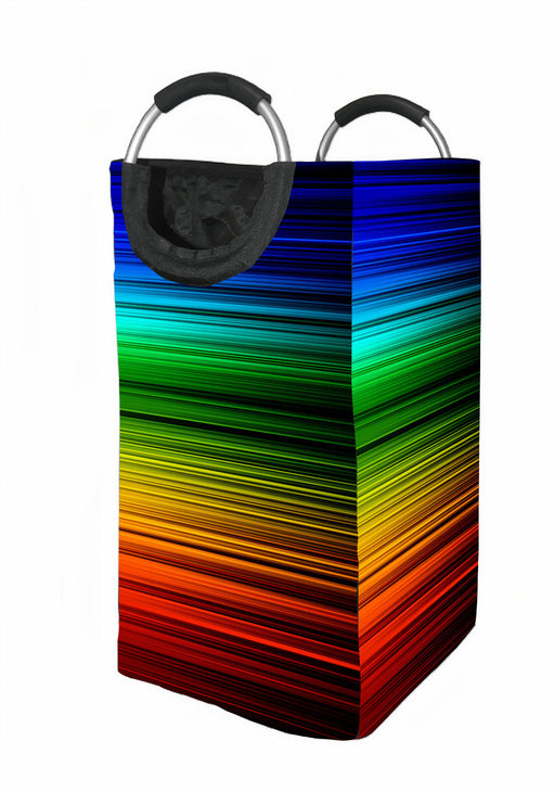 light speed colorful lines Laundry Hamper | Laundry Basket