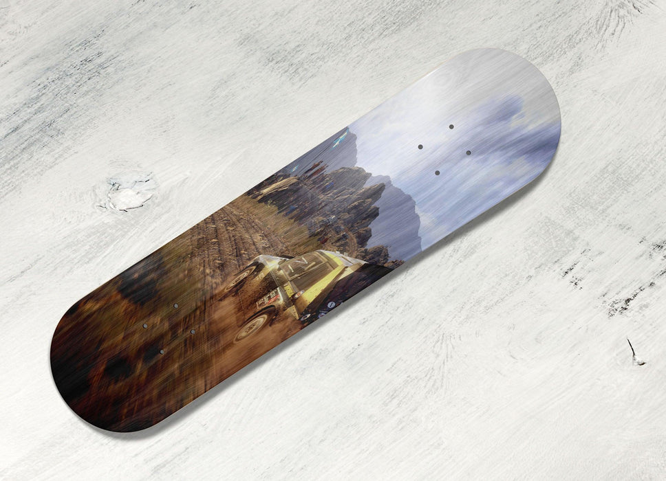 landscape of circuit of car racing Skateboard decks